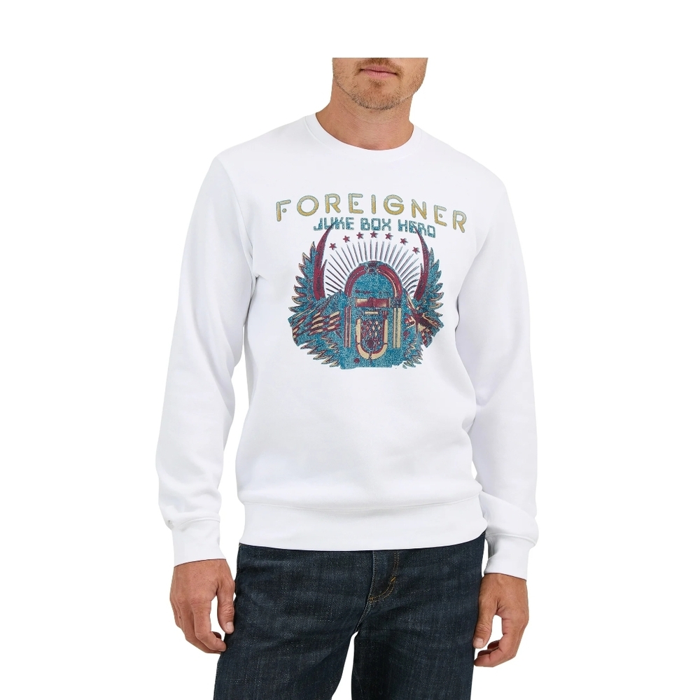 Wrangler Long Sleeve Crewneck Sweatshirt Foreigner